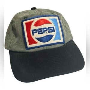 Pepsi Baseball Cap Denim Hat Adjustable